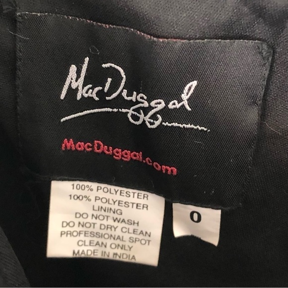 MacDuggal One Shoulder Sequin Gown 10788 - Picture 7 of 9